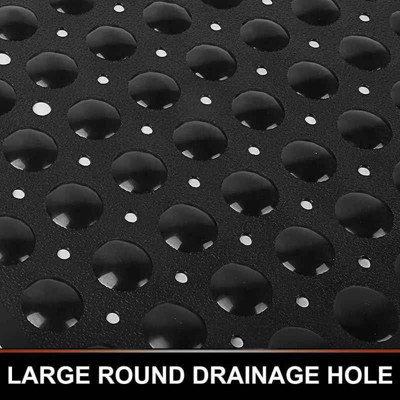 Tapis de Douche Antidérapant Carré à Ventouses 53 x 53 cm
