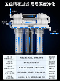 Filtre à Eau Sous Évier Ultrafiltration 5 ou 6 Étages, Sans Électricité