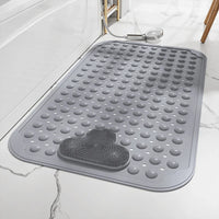Tapis de Douche Massant Ventouses Trous de Vidange 40x70cm