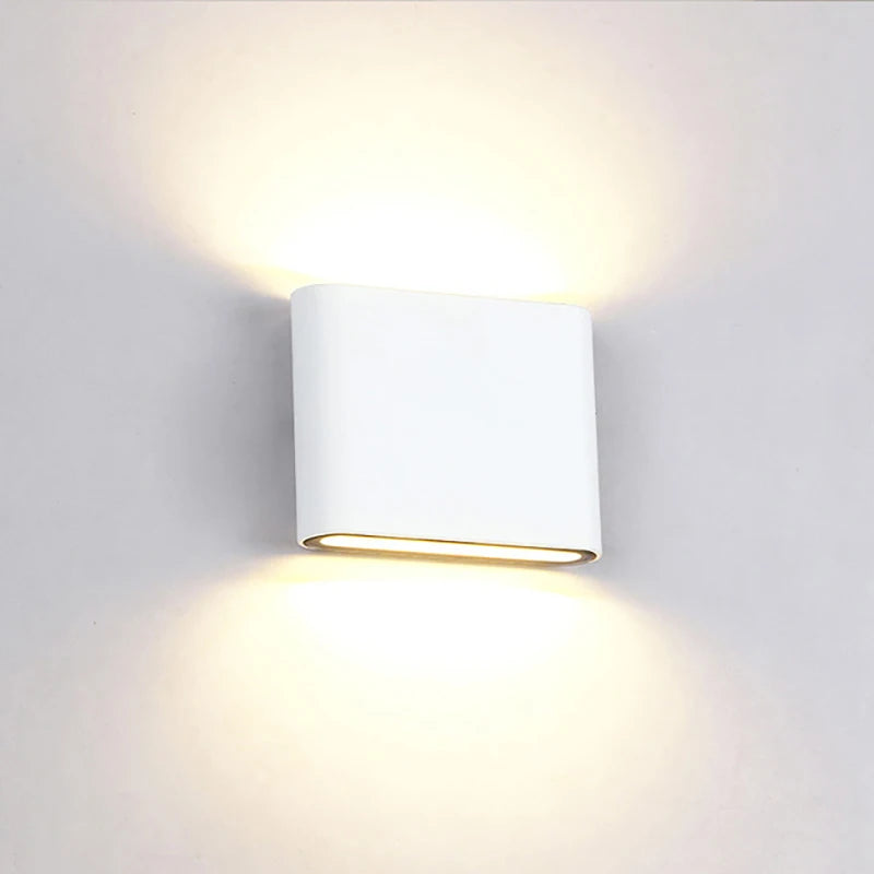 Applique Murale LED Aluminium Haut et Bas, 11,5 ou 17,5 cm