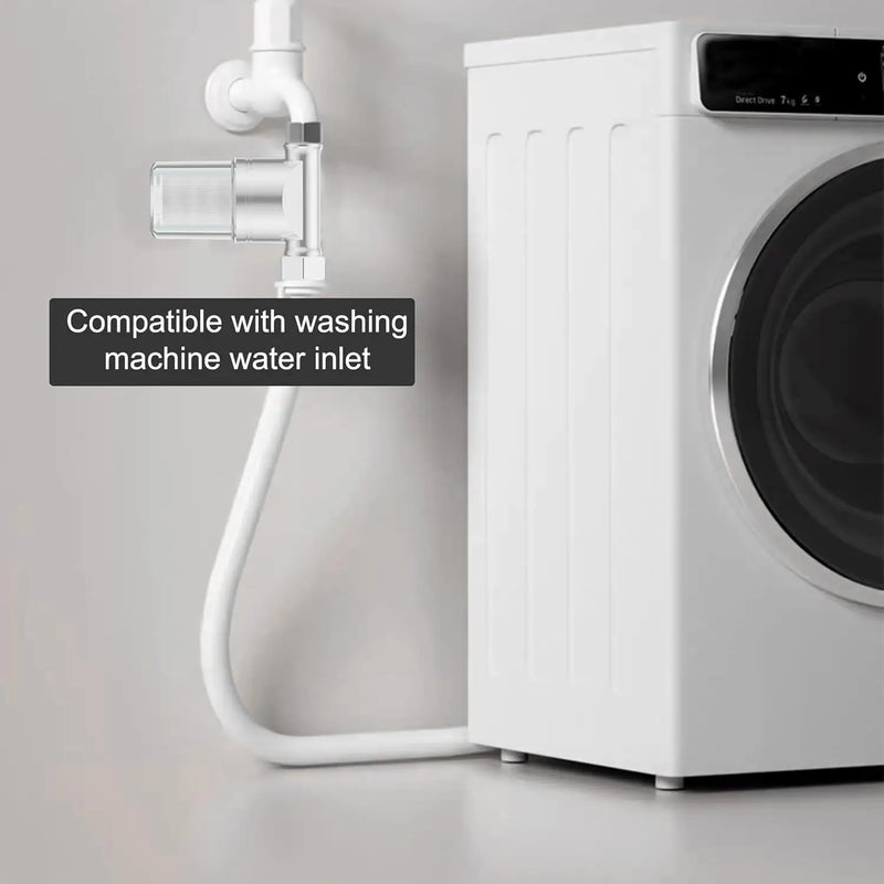 Filtre à Eau Laiton Chromé 40 Microns, 1 ou 2 Filtres, Chauffe-Eau et Douche