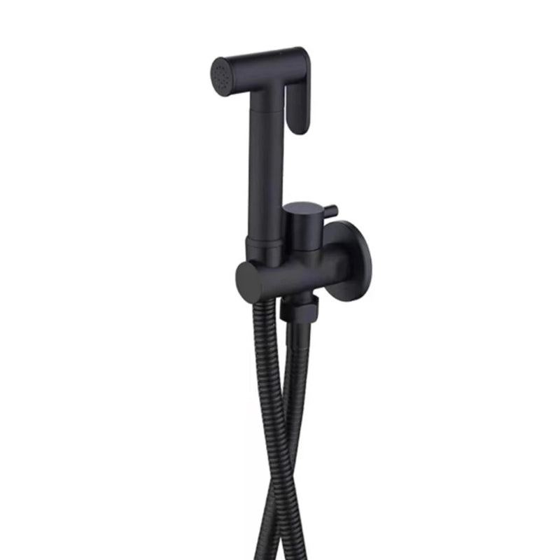 Douchette WC Murale avec Robinet d'Arrêt et Flexible 1,2 m, 5 Finitions