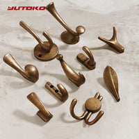 Patère Lune Décorative Murale Bronze Antique