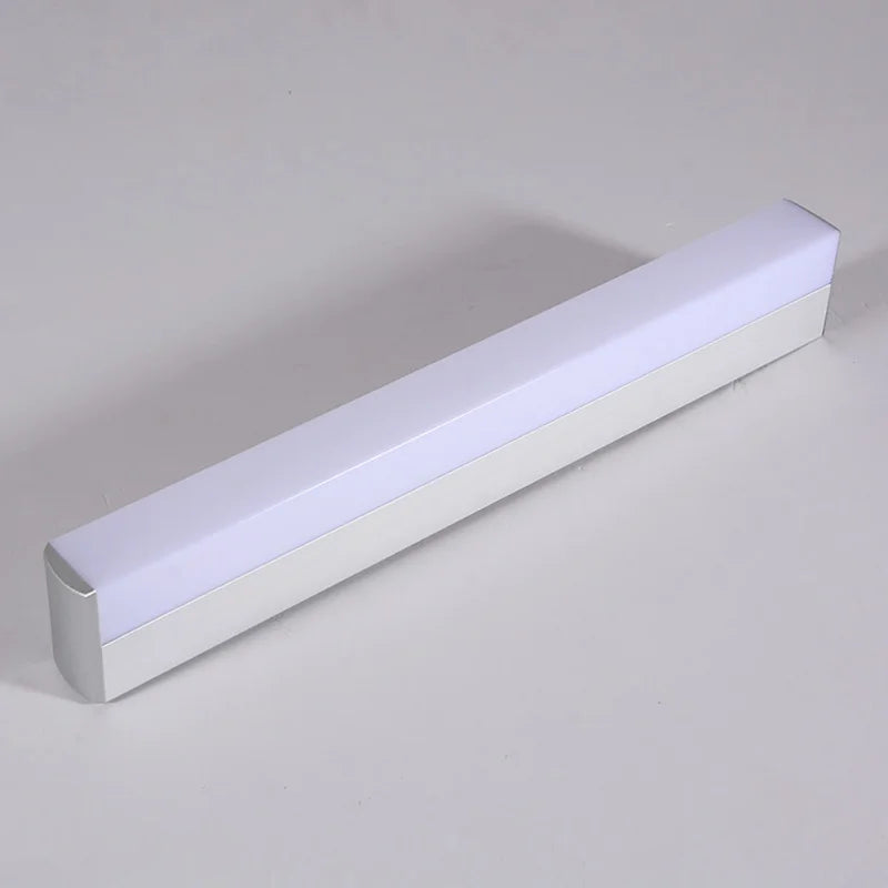 Applique Miroir Salle de Bain LED Tube Rond ou Carré, 25, 40 ou 55 cm