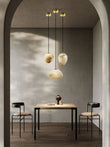 Suspension Cuisine Marbre Galet ou Œuf, 13 à 23 cm