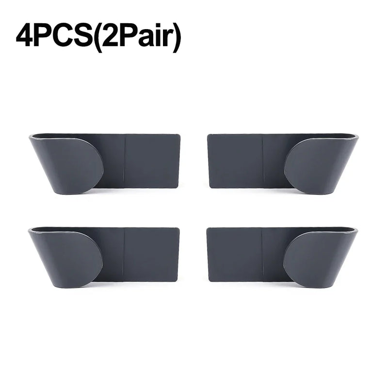 Range-Couvercle Casserole Adhésif pour Porte de Placard Gris, 1 à 4 Pièces
