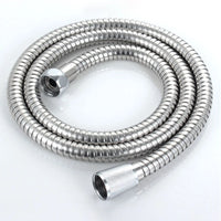 Flexible de Douche Inox 150 cm Tube 14 mm Bleu ou Chromé