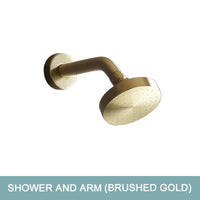Douche Encastrable Pluie 10 cm, 4 Finitions