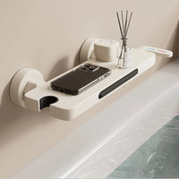Robinet de Baignoire Cascade avec Douchette Gris Anthracite