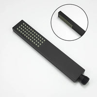 Pommeau de Douche Laiton Noir Mat, Douchettes et Supports à la Pièce