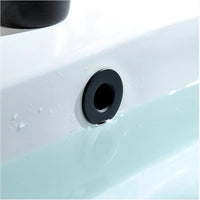 Cache Trop-Plein Lavabo Rond Laiton pour Trou 23 à 25 mm