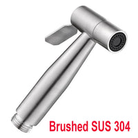 Douchette WC Inox Kit Flexible et Support