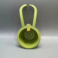 Panier d'Évier Suspendu avec Bascule de Vidage, Blanc, Jaune ou Vert