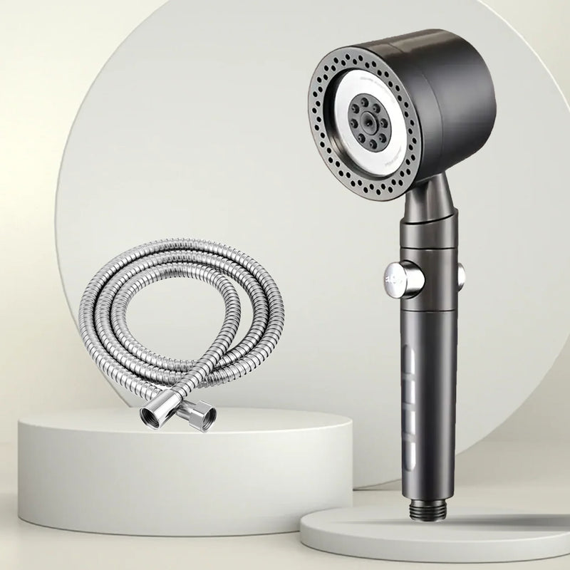 Pommeau de Douche 5 Modes Filtrant Panneau Inox