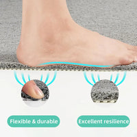 Tapis de Douche Antidérapant à Boucles, 3 Tailles, 7 Coloris