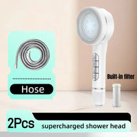 Pommeau de Douche Multifonction 4 Modes avec Filtre