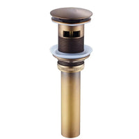Mitigeur Lavabo Bronze Antique à Poser Laiton