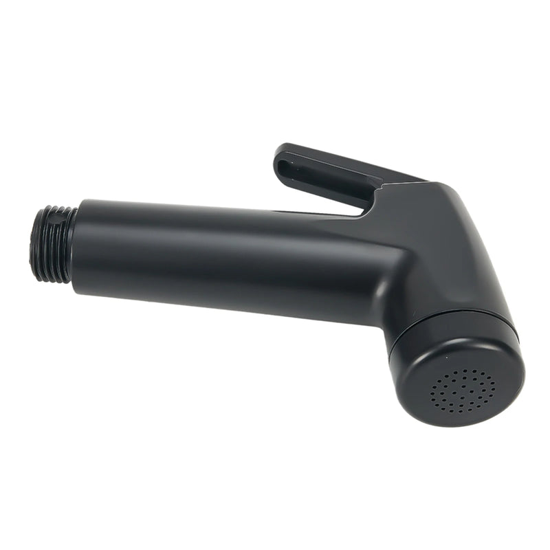 Douchette WC Noire à Gâchette, Seule ou en Kit avec Flexible et Support