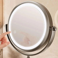 Miroir Grossissant LED x10 Rechargeable 20 cm
