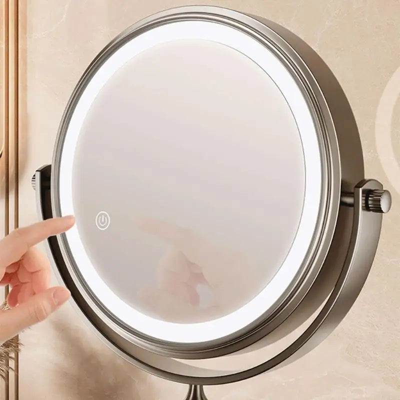 Miroir Grossissant LED x10 Rechargeable 20 cm