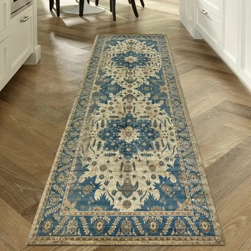 Tapis de Cuisine Long Style Oriental Lavable Antidérapant, 11 Motifs