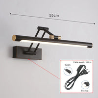 Applique Salle de Bain LED Tactile Variateur 43 et 55 cm