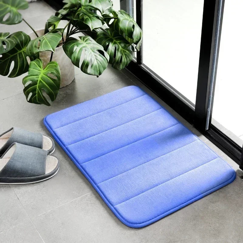 Tapis de Bain Mémoire de Forme Corail Ultra Absorbant