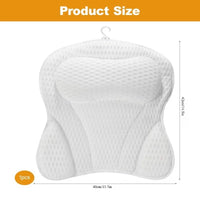 Coussin de Baignoire Tête et Dos Maille Respirante
