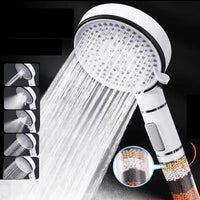 Pommeau de Douche 5 Modes à Billes Minérales, Accessoires à la Pièce