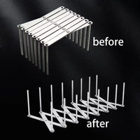 Support Rétractable pour Couvercles de Casseroles Inox 2 Pièces
