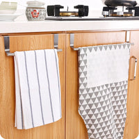 Porte-Serviette de Porte de Meuble Inox Sans Perçage, 23 ou 36 cm