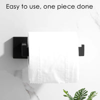 Porte-Papier Toilette Mural Inox 304 Brossé, 16 cm