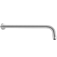 Bras de Douche Mural Inox, Rectangulaire ou Rond, 30/40 cm