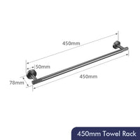 Accessoires Salle de Bain Gris Anthracite à Composer
