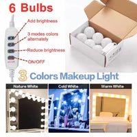 Guirlande LED USB Miroir Maquillage Intensité Variable