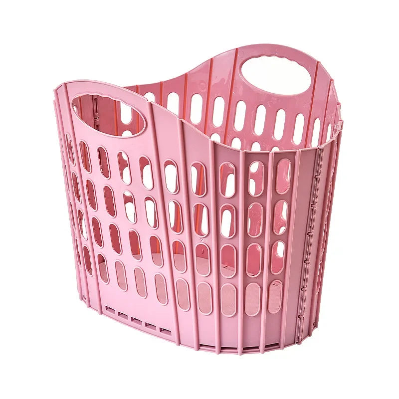 Panier à Linge Pliable avec Poignées, 2 Tailles, 4 Coloris, 21 ou 32 cm