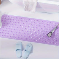 Tapis de Douche Antidérapant Ventouses et Trous de Drainage 9 Coloris