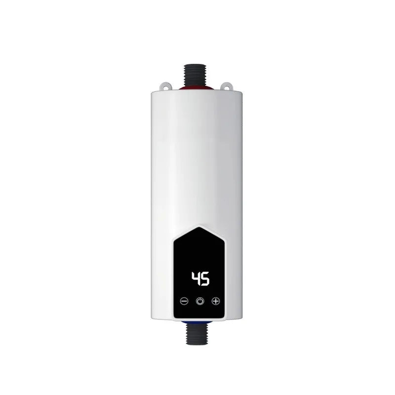 Chauffe-Eau Instantané Électrique Compact 220 V avec Affichage Digital