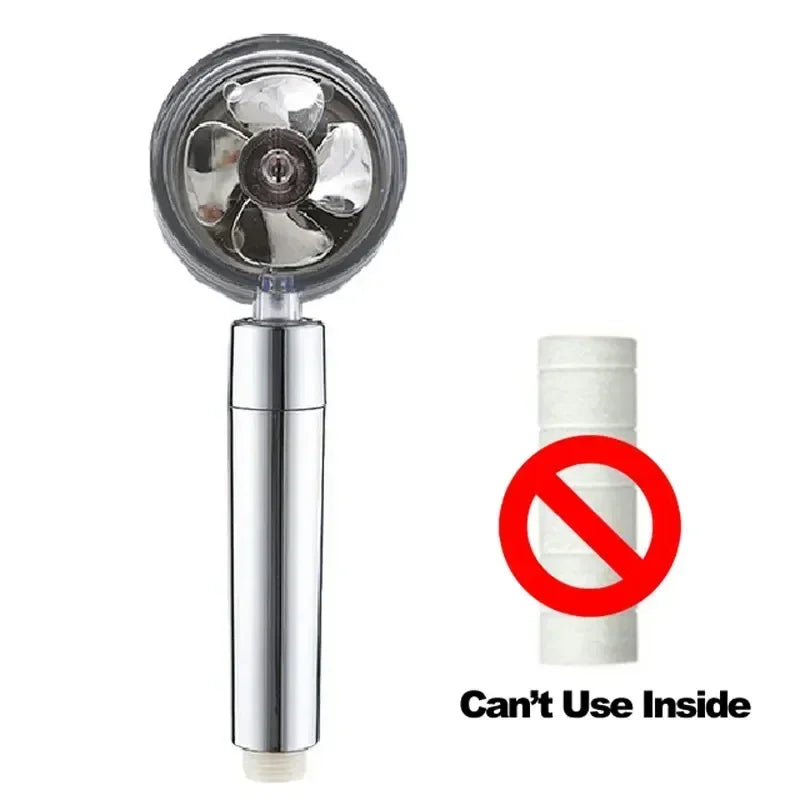 Pommeau de Douche Anti-Calcaire Haute Pression avec Support