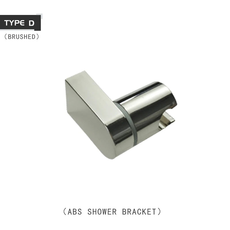Support de Douche à Main Fixe ou Réglable en ABS