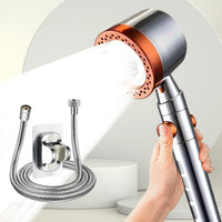 Pommeau de Douche 5 Modes Filtrant Panneau Inox