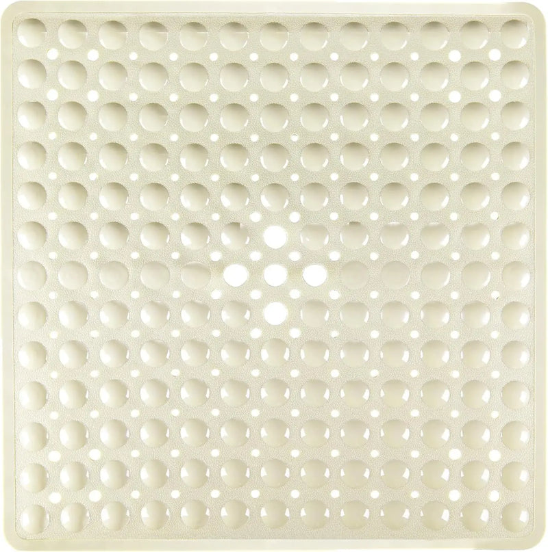 Tapis de Douche Carré Ventouses Puissantes 53 x 53 cm