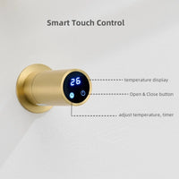 Sèche-Serviette Électrique Mural Tactile 3 à 5 Barres Inox, Wi-Fi en Option