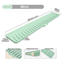 Tapis Égouttoir Silicone pour Évier à Pente Douce, 42 ou 60 cm