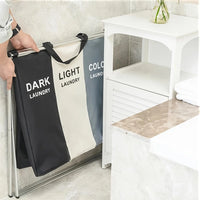Panier à Linge de Tri Pliable 2 ou 3 Compartiments