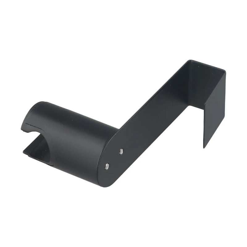Support Douchette WC Noir Inox à Accrocher au Réservoir ou au Mur
