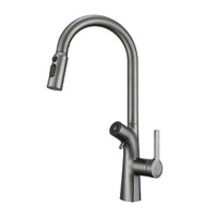 Mitigeur de Cuisine Extractible avec Filtre à Eau Double Bec
