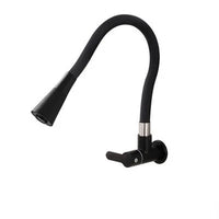 Robinet de Cuisine Mural Bec Flexible Eau Froide Inox 304