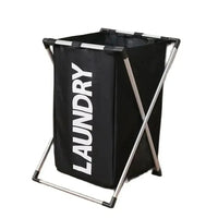 Panier à Linge Pliable 1 ou 3 Compartiments, Noir ou Gris