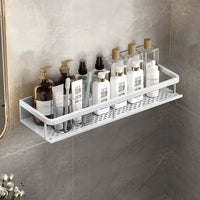 Étagère de Salle de Bain Murale en Aluminium, 30 à 50 cm